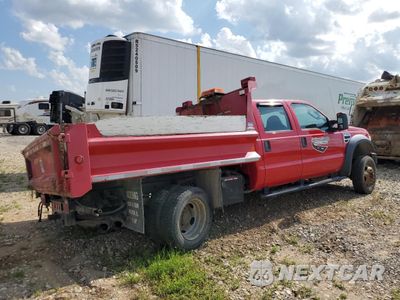 Trzecie zdjęcie samochodu z tyłu: 2008 FORD F550 SUPER DUTY VIN:1FDAW57R98EC83089 - miniatura