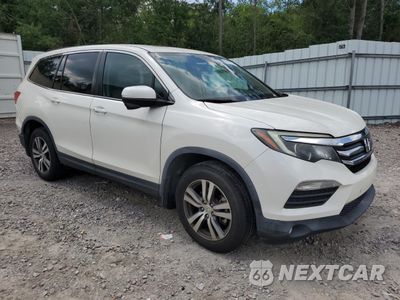 Czwarte zdjęcie samochodu z boku: 2017 HONDA PILOT EXL VIN:5FNYF5H57HB045478 - miniatura