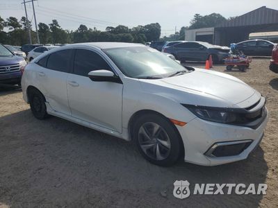 Czwarte zdjęcie samochodu z boku: 2020 HONDA CIVIC LX VIN:2HGFC2F60LH598830 - miniatura