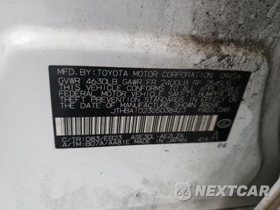 Zdjęcie 12 z 12 samochodu: 2016 LEXUS IS 200T VIN:JTHBA1D23G5038423 - miniatura