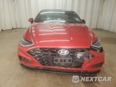 Piąte zdjęcie samochodu w środku: 2020 HYUNDAI SONATA LIMITED VIN:5NPEH4J21LH024675 - miniatura