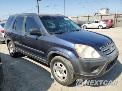 Czwarte zdjęcie samochodu z boku: 2006 HONDA CR-V LX VIN:JHLRD78506C013488 - miniatura