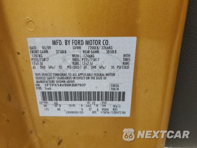 Zdjęcie 12 z 12 samochodu: 2009 FORD F150 SUPER CAB VIN:1FTPX14V59KB87937 - miniatura