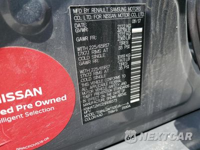 Zdjęcie 14 z 17 samochodu: 2017 NISSAN ROGUE S VIN:KNMAT2MV2HP616573 - miniatura