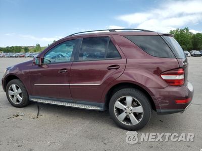Drugie zdjęcie samochodu z przodu: 2009 MERCEDES-BENZ ML 350 VIN:4JGBB86E59A497537 - miniatura