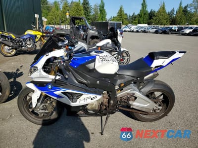 Trzecie zdjęcie samochodu z tyłu: 2010 BMW S 1000 RR VIN:WB1051707AZV40579 - miniatura