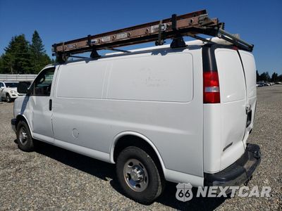 Drugie zdjęcie samochodu z przodu: 2020 CHEVROLET EXPRESS G3500 VIN:1GCZGGFG5L1212391 - miniatura