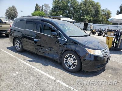 Czwarte zdjęcie samochodu z boku: 2011 HONDA ODYSSEY EXL VIN:5FNRL5H63BB052425 - miniatura