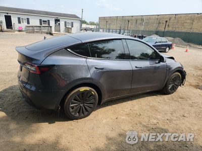 Trzecie zdjęcie samochodu z tyłu: 2020 TESLA MODEL Y VIN:5YJYGDEE1LF044914 - miniatura