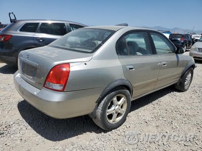 Trzecie zdjęcie samochodu z tyłu: 2002 HYUNDAI ELANTRA GLS VIN:KMHDN45D72U360511 - miniatura