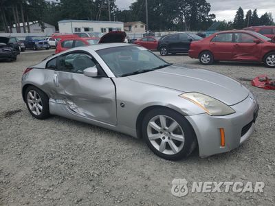 Czwarte zdjęcie samochodu z boku: 2003 NISSAN 350Z COUPE VIN:JN1AZ34E43T003023 - miniatura