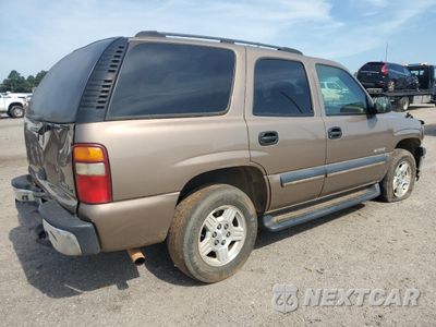 Trzecie zdjęcie samochodu z tyłu: 2003 CHEVROLET TAHOE C1500 VIN:1GNEC13V53R237634 - miniatura