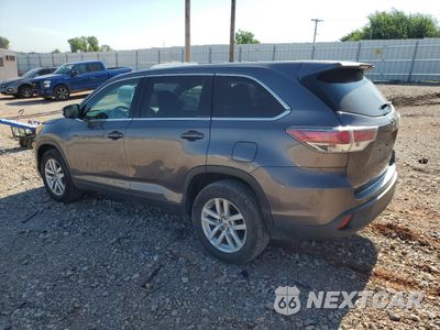 Drugie zdjęcie samochodu z przodu: 2015 TOYOTA HIGHLANDER LE VIN:5TDZARFH4FS010753 - miniatura