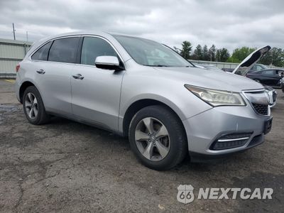 Czwarte zdjęcie samochodu z boku: 2014 ACURA MDX VIN:5FRYD4H25EB034382 - miniatura