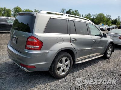 Trzecie zdjęcie samochodu z tyłu: 2011 MERCEDES-BENZ GL 450 4MATIC VIN:4JGBF7BE8BA691084 - miniatura