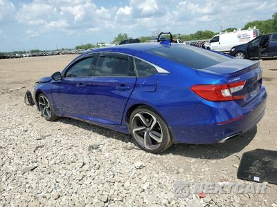 Drugie zdjęcie samochodu z przodu: 2020 HONDA ACCORD SPORT VIN:1HGCV1F34LA094440 - miniatura