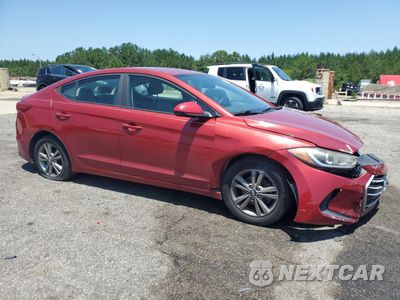 Czwarte zdjęcie samochodu z boku: 2017 HYUNDAI ELANTRA SE VIN:KMHD84LFXHU207819 - miniatura