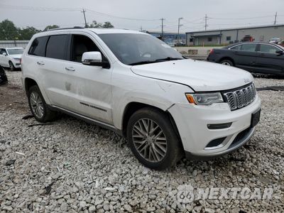Czwarte zdjęcie samochodu z boku: 2018 JEEP GRAND CHEROKEE SUMMIT VIN:1C4RJFJT3JC130466 - miniatura