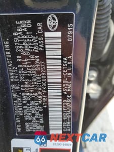 Zdjęcie 13 z 13 samochodu: 2012 TOYOTA CAMRY BASE VIN:4T1BF1FK9CU092577 - miniatura