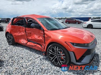 Czwarte zdjęcie samochodu z boku: 2025 HYUNDAI IONIQ 5 N VIN:KM8KNDA88SU004911 - miniatura