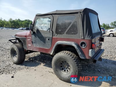 Drugie zdjęcie samochodu z przodu: 1997 JEEP WRANGLER / TJ SE VIN:1J4FY29P2VP412816 - miniatura