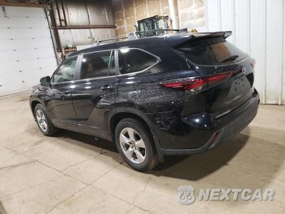 Drugie zdjęcie samochodu z przodu: 2024 TOYOTA HIGHLANDER HYBRID LE VIN:5TDBBRCH4RS606078 - miniatura