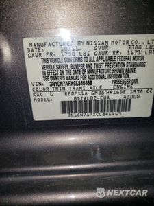 Zdjęcie 12 z 12 samochodu: 2012 NISSAN VERSA S VIN:3N1CN7APXCL846469 - miniatura