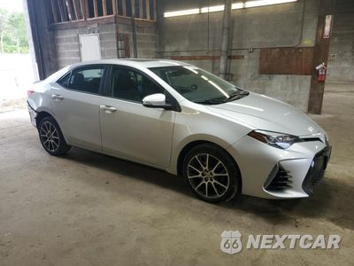 Czwarte zdjęcie samochodu z boku: 2017 TOYOTA COROLLA L VIN:5YFBURHEXHP614248 - miniatura