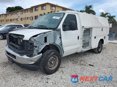 2019 FORD ECONOLINE E350 SUPER DUTY CUTAWAY VAN 1FDWE3F65KDC01599 - główne zdjęcie licytacji z USA - miniatura