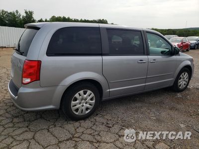 Trzecie zdjęcie samochodu z tyłu: 2016 DODGE GRAND CARAVAN SE VIN:2C4RDGBG2GR389691 - miniatura