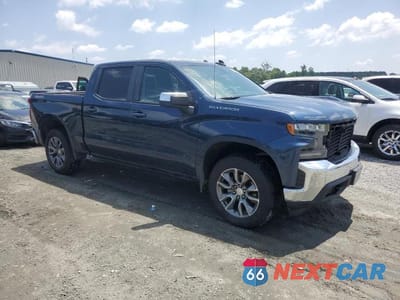 Czwarte zdjęcie samochodu z boku: 2021 CHEVROLET SILVERADO K1500 LT VIN:1GCPYJEK3MZ408789 - miniatura