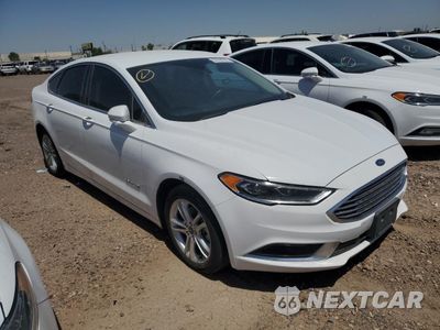 Czwarte zdjęcie samochodu z boku: 2018 FORD FUSION SE HYBRID VIN:3FA6P0LU5JR171614 - miniatura