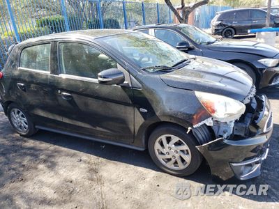 Czwarte zdjęcie samochodu z boku: 2017 MITSUBISHI MIRAGE SE VIN:ML32A4HJ5HH011294 - miniatura
