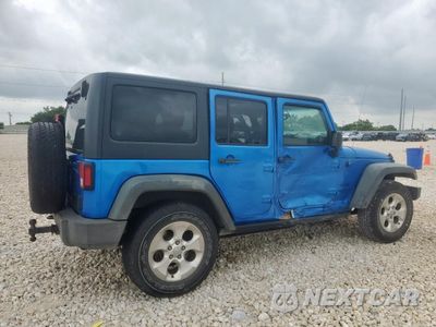 Trzecie zdjęcie samochodu z tyłu: 2015 JEEP WRANGLER UNLIMITED SPORT VIN:1C4BJWDG9FL522097 - miniatura