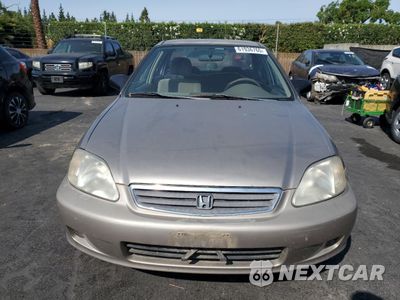Piąte zdjęcie samochodu w środku: 2000 HONDA CIVIC LX VIN:2HGEJ6677YH505665 - miniatura