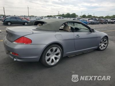 Trzecie zdjęcie samochodu z tyłu: 2005 BMW 645 CI AUTOMATIC VIN:WBAEK73485B328685 - miniatura