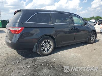 Trzecie zdjęcie samochodu z tyłu: 2011 HONDA ODYSSEY EXL VIN:5FNRL5H65BB068819 - miniatura