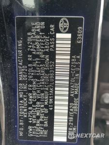 Zdjęcie 12 z 14 samochodu: 2020 TOYOTA CAMRY SE VIN:4T1M11AK7LU963152 - miniatura