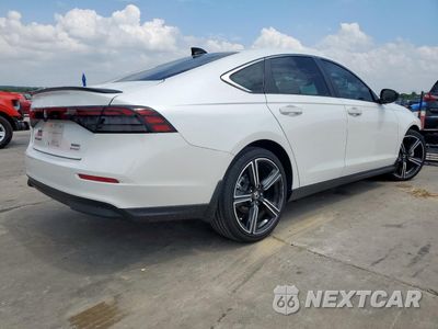 Trzecie zdjęcie samochodu z tyłu: 2024 HONDA ACCORD HYBRID SPORT VIN:1HGCY2F58RA068656 - miniatura