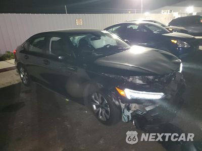 Czwarte zdjęcie samochodu z boku: 2025 HONDA CIVIC LX VIN:2HGFE2F20SH587414 - miniatura