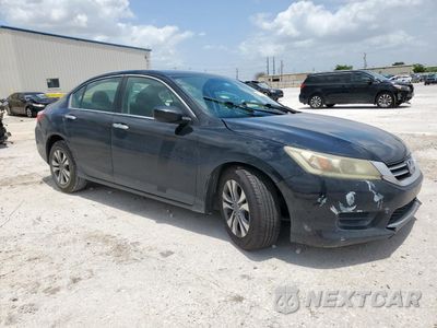 Czwarte zdjęcie samochodu z boku: 2014 HONDA ACCORD LX VIN:1HGCR2F35EA143027 - miniatura