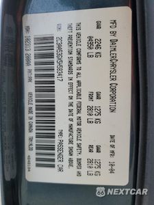 Zdjęcie 12 z 14 samochodu: 2005 CHRYSLER 300 TOURING VIN:2C3AA53GX5H583417 - miniatura