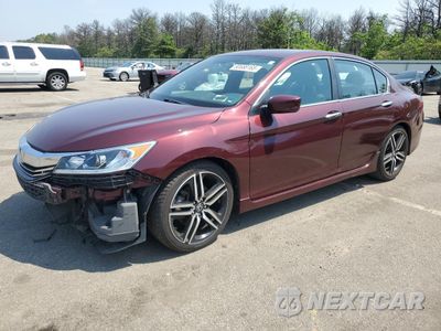 2017 HONDA ACCORD SPORT 1HGCR2F58HA122419 - główne zdjęcie licytacji z USA - miniatura