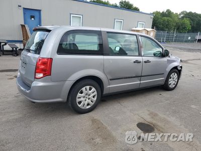 Trzecie zdjęcie samochodu z tyłu: 2014 DODGE GRAND CARAVAN SE VIN:2C4RDGBGXER187839 - miniatura