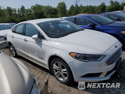 Czwarte zdjęcie samochodu z boku: 2018 FORD FUSION SE HYBRID VIN:3FA6P0LU3JR172017 - miniatura