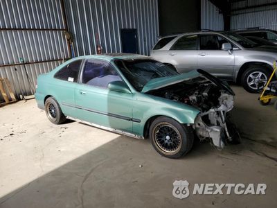 Czwarte zdjęcie samochodu z boku: 1997 HONDA CIVIC EX VIN:1HGEJ8149VL015025 - miniatura