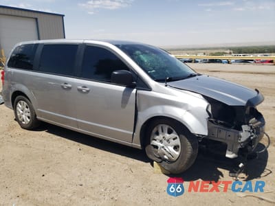 Czwarte zdjęcie samochodu z boku: 2018 DODGE GRAND CARAVAN SE VIN:2C4RDGBG1JR181762 - miniatura