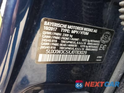 Zdjęcie 14 z 15 samochodu: 2018 BMW X4 XDRIVE28I VIN:5UXXW3C5XJ0T83029 - miniatura