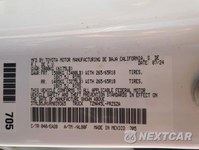 Zdjęcie 12 z 13 samochodu: 2024 TOYOTA TACOMA DOUBLE CAB VIN:3TMLB5JN1RM039365 - miniatura