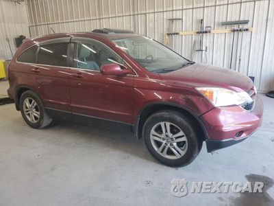 Czwarte zdjęcie samochodu z boku: 2010 HONDA CR-V EXL VIN:5J6RE4H71AL055939 - miniatura